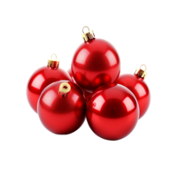 3d Natale palla ai generato png