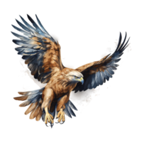 steppe Aigle image ai généré png