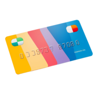 Visa MasterCard credit kaart png