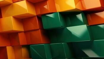 seamless geometric pattern with multi shapes photo