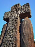 German Military Cemetery, La Cambe, Normandy   WWII photo