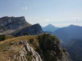 Autumn Landscape in the Savoie Mountains photo