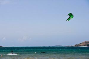 aventuras cometa surf en Bretaña foto