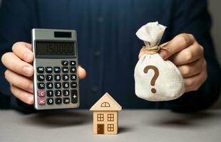 Property valuation. Selling housing for money or barter. Calculate the mortgage cost. Reduce maintenance costs. photo