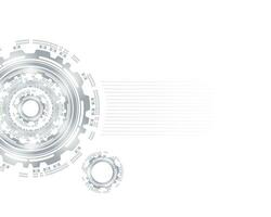 Abstract tech background. Technical mechanisms on a white background. Background, vector