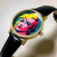 Artistic Timepiece AI Generated Watch Masterpiece photo