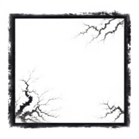 Japanese Style Link Art Border Frame Ai Generative png