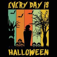 EVERYDAY IS HALLOWEEN.eps vector