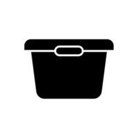 comida envase caja icono vector diseño plantillas