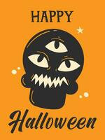 Happy Halloween Background Pro Vector