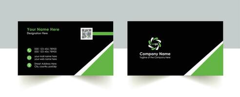 Modern Creative Clean professional Business Card Design Template, Visiting Card free vector