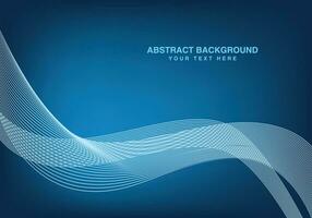 Abstract blue Background creative design free vector illustration, colorful wave design.