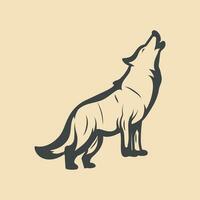 Fox Retro vector Stock Illustration