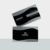 Business Card Design. vector