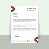 letterhead design template vector