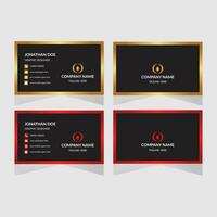 simple business card design. vector