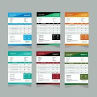 Stationary design template vector