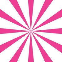 abstract pink background with rays vector