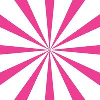 abstract pink background with rays vector