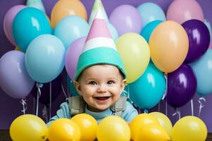 Pascua de Resurrección Conejo niñito niño bebé retrato conejito contento niño primavera bonito infantil linda foto