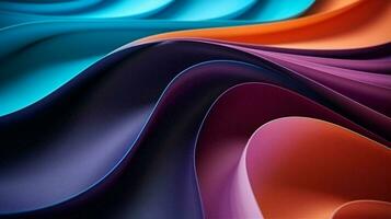 Geometry background colorful concept design art light pattern waves textured decorative rainbow detail bright abstract photo