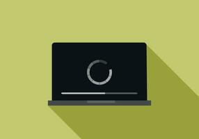 laptop computer and laptop vector