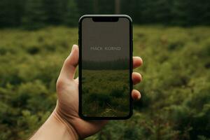 Outdoors finger editorial 5g mobile electronic smart technology smartphone display photograph nature screen hand phone photo