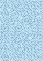 Abstract circle line background illustration paper size with blue color. vector