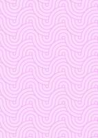 Abstract circle line background illustration paper size with pink color. vector
