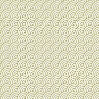 Seamless Pattern Line Circle. Abstract geometry background with gold color. vector
