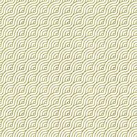 Seamless Pattern Line Circle. Abstract geometry background with gold color. vector