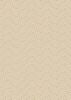 Abstract circle line background illustration paper size with brown color. vector