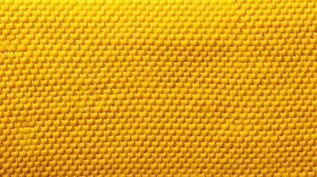 Yoga mat texture. Yellow fabric texture background. AI Generated photo