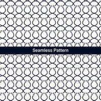 Rounded geometric seamless pattern design, fully editable vector eps 10 file format