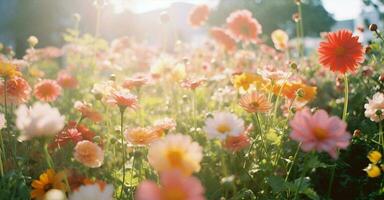 Nature field flower photo