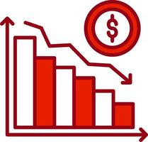 Bankruptcy Vector Icon