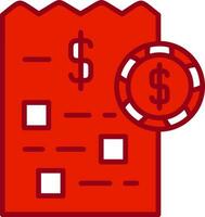 Invoice Vector Icon