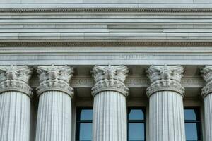 landmark architectural detail of a monument building. background. AI Generative Pro Photo