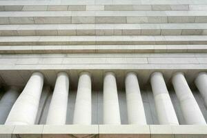 landmark architectural detail of a monument building. background. AI Generative Pro Photo