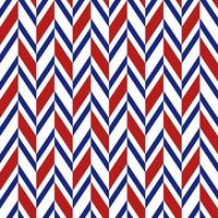 4th of July herringbone pattern. Herringbone vector pattern. Seamless geometric pattern for clothing, wrapping paper, backdrop, background, gift card.