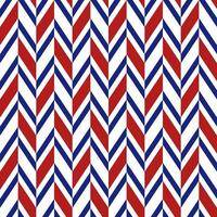 4th of July herringbone pattern. Herringbone vector pattern. Seamless geometric pattern for clothing, wrapping paper, backdrop, background, gift card.