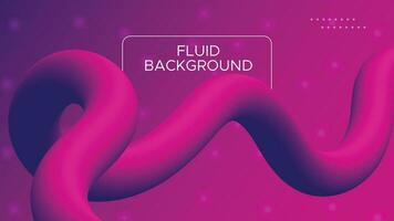 Unique Abstract Fluid Background Design Template vector