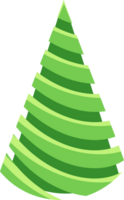 stilisiert, dekorativ Weihnachten Baum. png Weihnachten Baum mit transparent Hintergrund