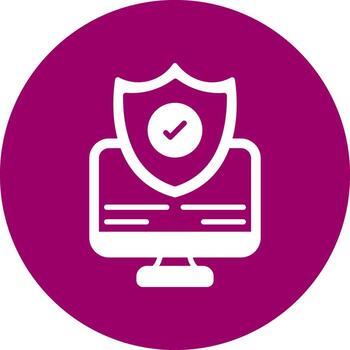 icono de vector de seguridad