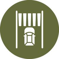 Zebra Crossing Vector Icon
