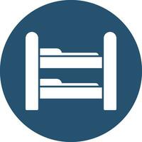 Bunk Bed Vector Icon