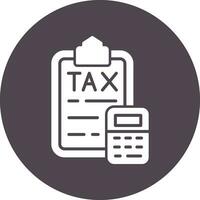 Tax Vector Icon