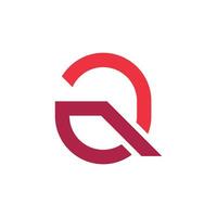 Letter Q design element icon with modern creative unique concept vector