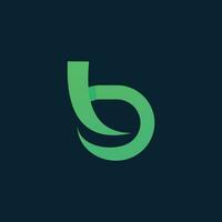 Letter B design element vector icon with creative modern concept