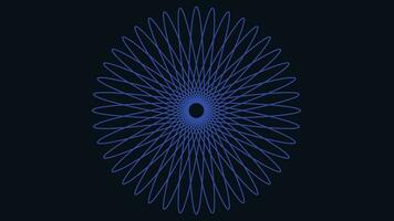 Abstract spiral vortex symbol logo background. vector